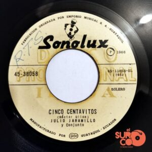 Disco de Vinilo Julio Jaramillo - Niégalo Todo / Cinco Centavitos (Promocional) Vinyl Record