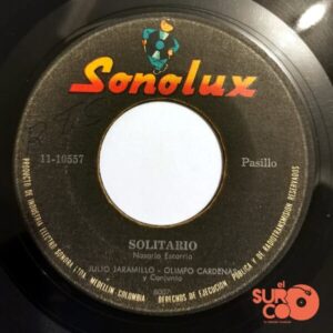 Disco de Vinilo Julio Jaramillo - Penas Amargas / Solitario Vinyl Record