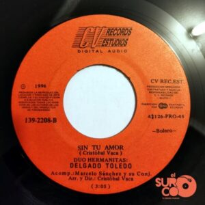 Disco de Vinilo Duo Hermanitas Delgado Toledo - He Decidido Olvidarte / Sin Tu Amor Vinyl Record