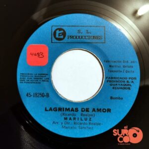 Disco de Vinilo Mariluz - Por Ti / Lágrimas De Amor Vinyl Record