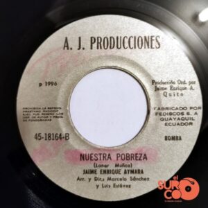 Disco de Vinilo Jaime Enrique Aymara - Olvido Que Nunca Llegas / Nuestra Pobreza Vinyl Record