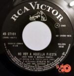 Disco de Vinilo Violeta Rivas - Cuando Llegue El Fin Del Mundo / No Voy A Aquella Fiesta Vinyl Record