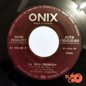 Disco de Vinilo Típicos Cumandá - Yamor Otavaleño / La Vela Prendida Vinyl Record