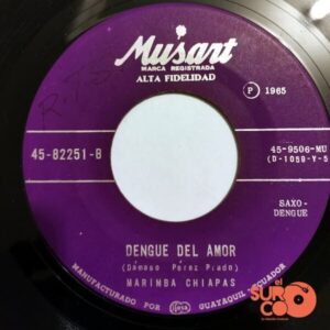 Disco de Vinilo Marimba Chiapas - Y La Amo / Dengue Del Amor Vinyl Record