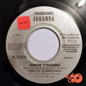 Disco de Vinilo Karlita Llumiquinga - Tu Olvido / Amor Fingido Vinyl Record