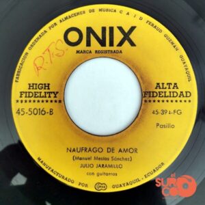 Disco de Vinilo Julio Jaramillo - Fatalidad / Naúfrago De Amor Vinyl Record