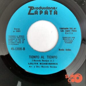 Disco de Vinilo Lolita Echeverría - Decepcionada De Tu Amor / Tiempo Al Tiempo Vinyl Record