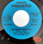 Disco de Vinilo Anita Lucía Proaño - Un Solo Corazón / Tu Abandono Vinyl Record