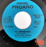 Disco de Vinilo Anita Lucía Proaño - Un Solo Corazón / Tu Abandono Vinyl Record
