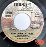 Disco de Vinilo Alfredo Santos - Juguete De Tu Amor / Con Alma Y Vida Vinyl Record