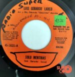 Disco de Vinilo Luis Gerardo Larco - Solo Mentiras / Amor De Pobre Vinyl Record
