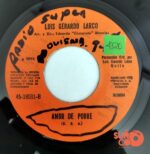 Disco de Vinilo Luis Gerardo Larco - Solo Mentiras / Amor De Pobre Vinyl Record