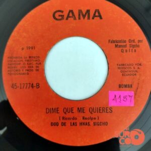 Disco de Vinilo Dúo De Las Hermanas Sigcho - Cada Minuto De Mi Vida / Dime Que Me Quieres Vinyl Record