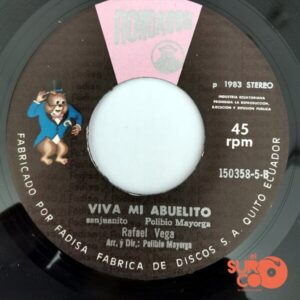Disco de Vinilo Rafael Vega - Soltera Vida / Viva Mi Abuelito Vinyl Record