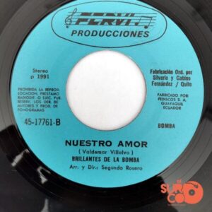 Disco de Vinilo Los Brillantes De La Bomba - Mujer Querida / Nuestro Amor Vinyl Record