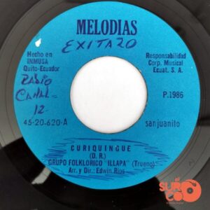 Disco de Vinilo Grupo Folklóriko Illapa - Diablo Huma / Curiquingue Vinyl Record