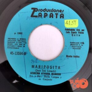 Disco de Vinilo Azucena Aymara - Lejos De Ti Mi Vida / Mariposita Vinyl Record
