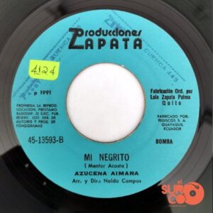 Disco de Vinilo Azucena Aymara - Llanto Por Llanto / Mi Negrito Vinyl Record