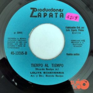 Disco de Vinilo Lolita Echeverría - Decepcionada De Tu Amor / Tiempo Al Tiempo Vinyl Record