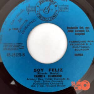 Carmita Coronado - Soy Feliz / Corazón Herido Vinilo