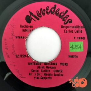 Disco de Vinilo Gloria Gómez - Vivo Para Ti / Juntemos Nuestras Vidas Vinyl Record