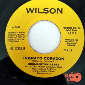 Disco de Vinilo Hermanitos Pérez - La Chingusita / Ingrato Corazón Vinyl Record