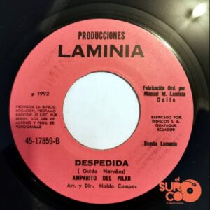 Disco de Vinilo Amparito Del Pilar - Amor De Mi Vida / Despedida Vinyl Record
