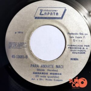 Disco de Vinilo Gerardo Morán - Que Mal Me Pagaste / Para Amarte Nací Vinyl Record