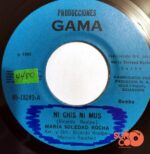 Disco de Vinilo María Soledad Rocha - Ni Chis Ni Mus / La Casa Por La Ventana Vinyl Record