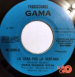 Disco de Vinilo María Soledad Rocha - Ni Chis Ni Mus / La Casa Por La Ventana Vinyl Record