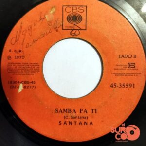 Disco de Vinilo Santana - Black Magic Woman / Samba Pa Ti Vinyl Record