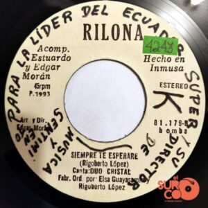Disco de Vinilo Dúo Cristal - Yo Te Perdonaré / Siempre Te Esperaré Vinyl Record