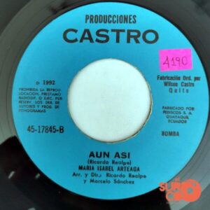 Disco de Vinilo María Isabel Arteaga - Cielito Mío / Aún Así Vinyl Record