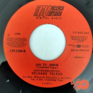 Disco de Vinilo Dúo Hermanitas Delgado Toledo - He Decidido Olvidarte / Sin Tu Amor Vinyl Record