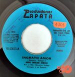 Disco de Vinilo Jaime Enrique Aymara - Ingrato Amor / Perdido Y Borracho Vinyl Record
