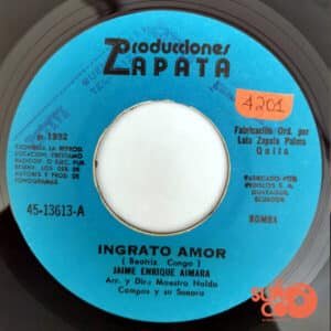 Jaime Enrique Aymara - Ingrato Amor / Perdido Y Borracho Vinilo