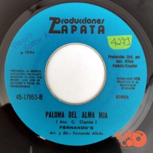 Disco de Vinilo Fernando’s - Mil Años / Paloma Del Alma Mía Vinyl Record