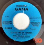 Disco de Vinilo María Soledad Rocha - Ni Chis Ni Mus / La Casa Por La Ventana Vinyl Record