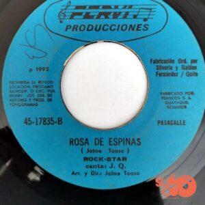 Disco de Vinilo Rock Star - Sanjuanito Fiestero / Rosa De Espinas Vinyl Record