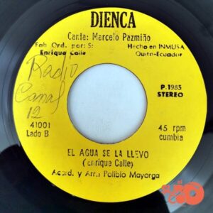 Disco de Vinilo Polibio Mayorga - Cumbia Pa’ Oriente / El Agua Se La Llevó Vinyl Record