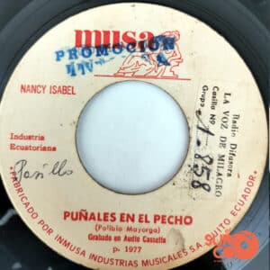 Disco de Vinilo Nancy Isabel - Puñales En El Pecho / Historia Cruel Vinyl Record