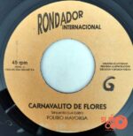 Disco de Vinilo Polibio Mayorga - Carnavalito De Flores / Ambateñita Vida Mia Vinyl Record
