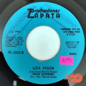 Disco de Vinilo Lolita Echeverría - Ay! No Se Puede / Loca Pasión Vinyl Record