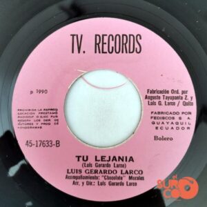Disco de Vinilo Luis Gerardo Larco - Hazme Una Señal / Tu Lejanía Vinyl Record