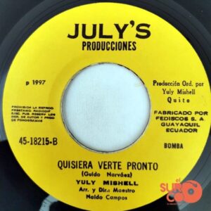 Disco de Vinilo Yuly Mishell - Que Lindo Es Amar / Quisiera Verte Pronto Vinyl Record