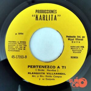 Disco de Vinilo Blanquita Villarreal - Ya Te Olvidé / Pertenezco A Ti Vinyl Record