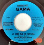 Disco de Vinilo María Soledad Rocha - Ni Chis Ni Mus / La Casa Por La Ventana Vinyl Record