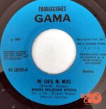 Disco de Vinilo María Soledad Rocha - Ni Chis Ni Mus / La Casa Por La Ventana Vinyl Record