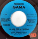 Disco de Vinilo María Soledad Rocha - Ni Chis Ni Mus / La Casa Por La Ventana Vinyl Record