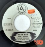 Disco de Vinilo Edwin Criollo - Si Te Vas / Todo Terminó Vinyl Record